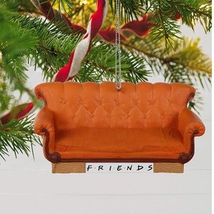 RARE FRIENDS couch hallmark Christmas ornament